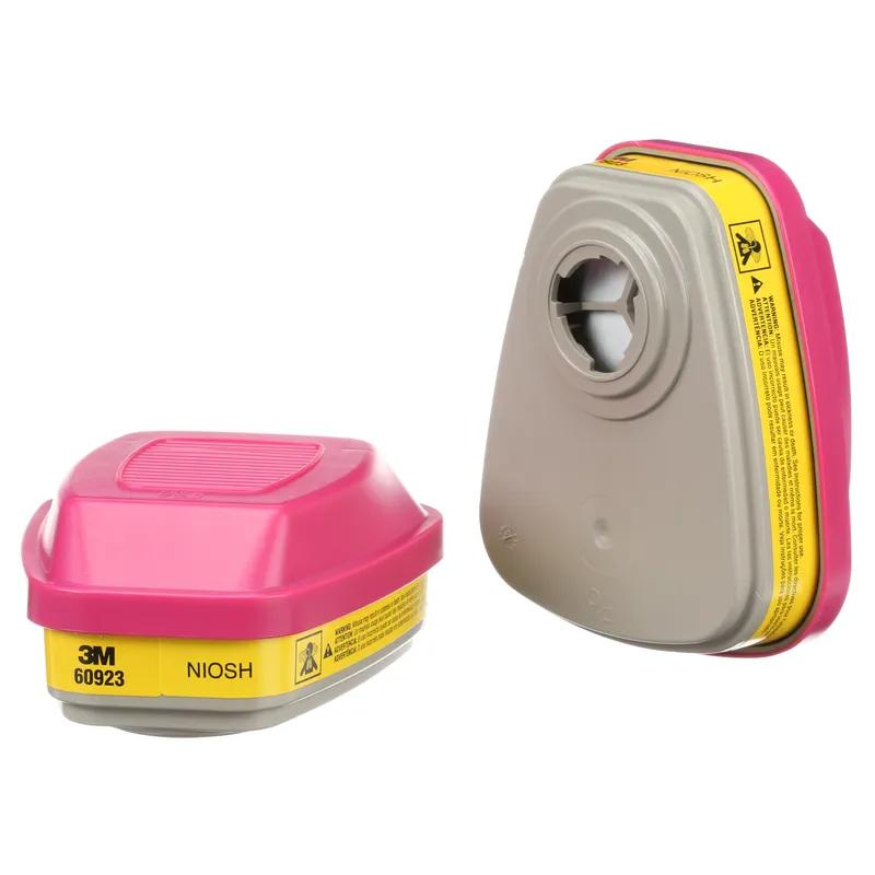 3M™ 60923 Vapor & Acid Gas Cartridge 4.2X3.4 IN 60/Case
