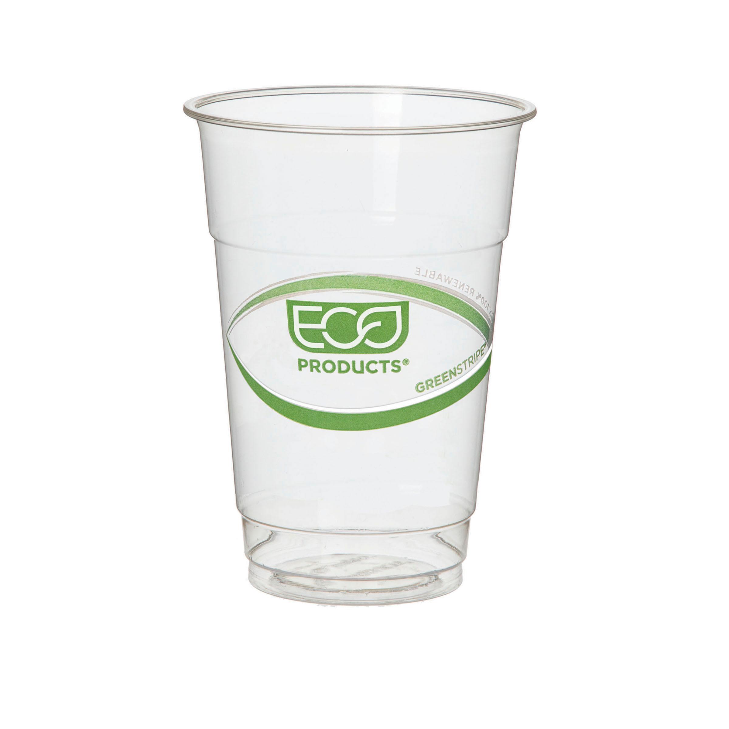 GreenStripe® Cold Cup 10 OZ PLA Clear 1000/Case