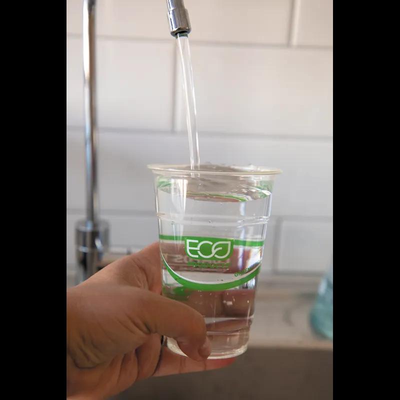 GreenStripe® Cold Cup 10 OZ PLA Clear 1000/Case