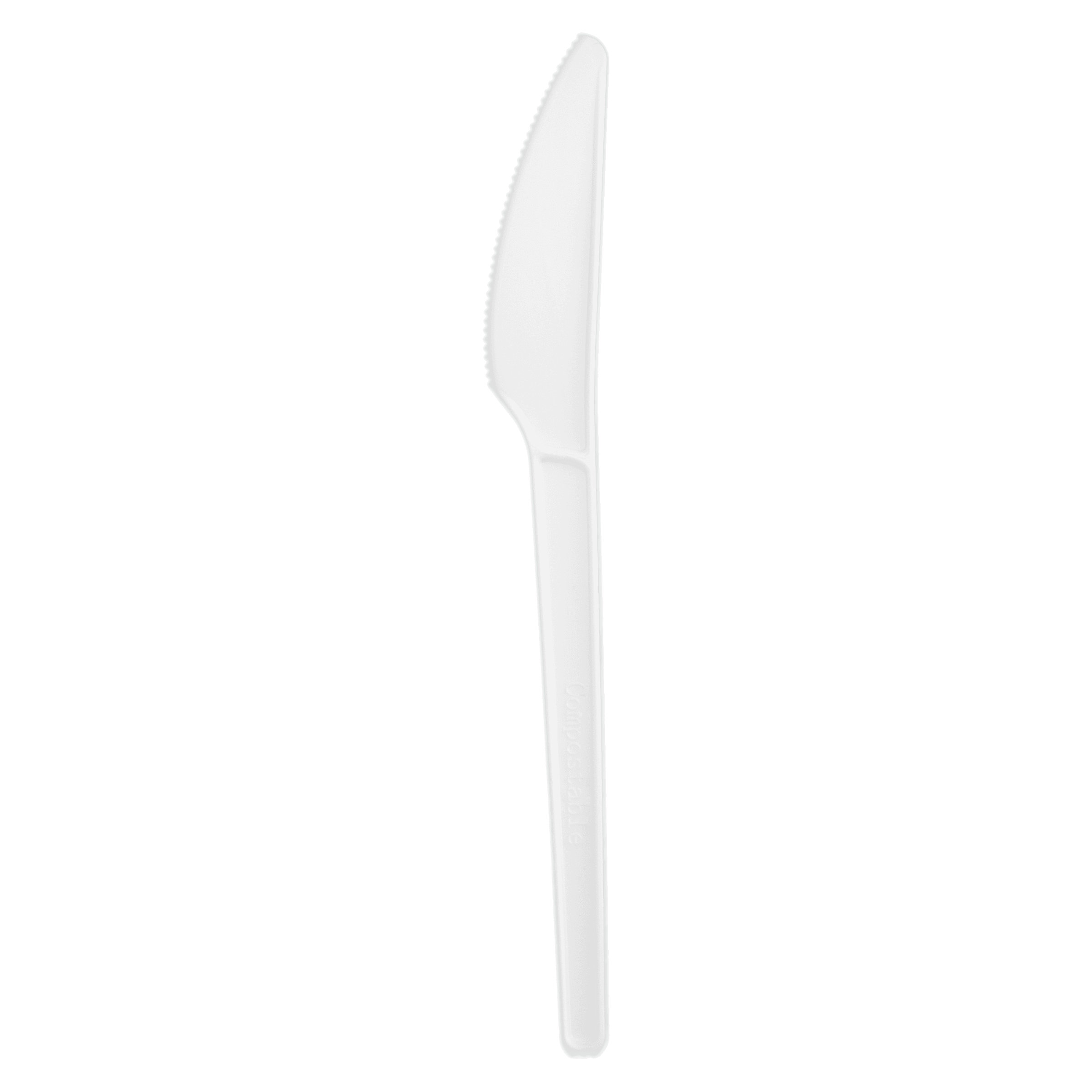 Stalk Market Knife 6 IN CPLA White Medium Weight 1000/Case