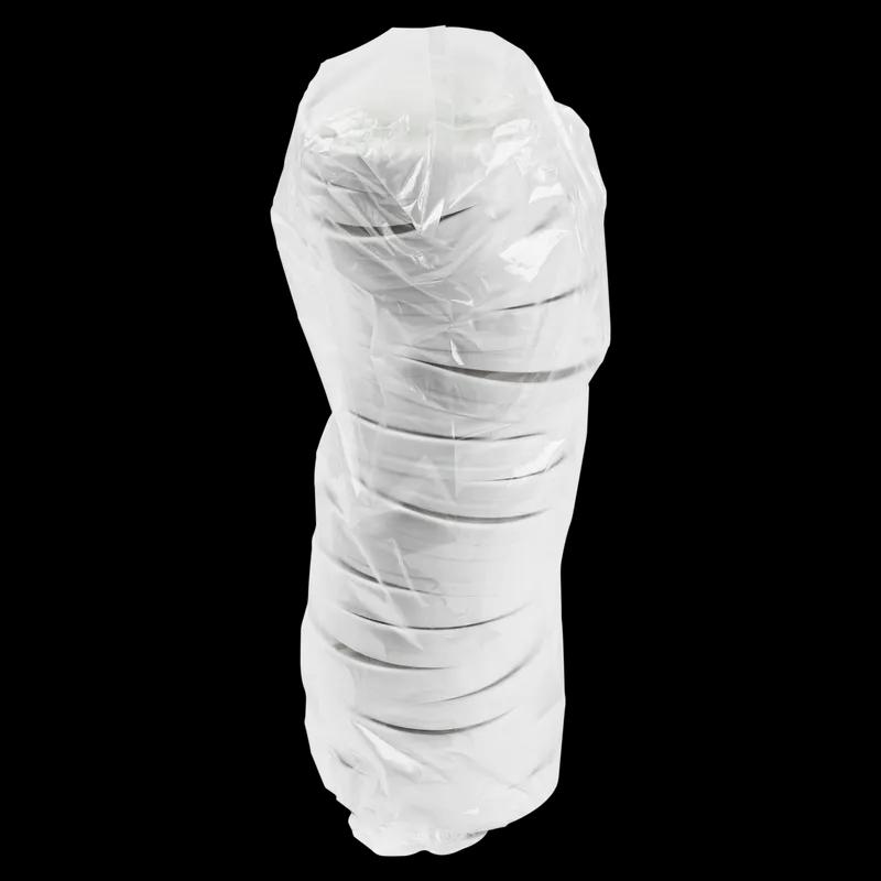 Planet+® Lid PLA Paper White For 8 OZ Food Container Laminated 500/Case