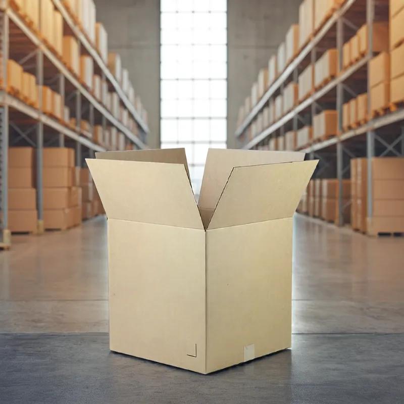 Regular Slotted Container (RSC) 12X12X12 IN Corrugated Cardboard 25/Bundle