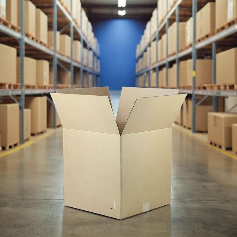 Regular Slotted Container (RSC) 12X12X12 IN Corrugated Cardboard 25/Bundle