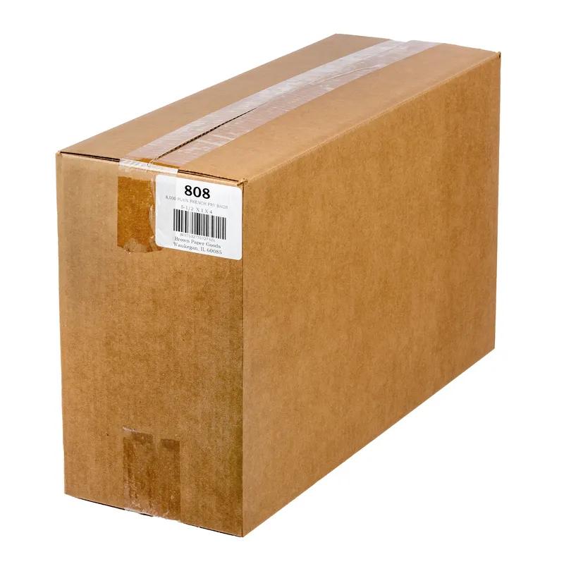 French Fry Bag 5.5X1X4 IN Paper White Plain 1000/Box