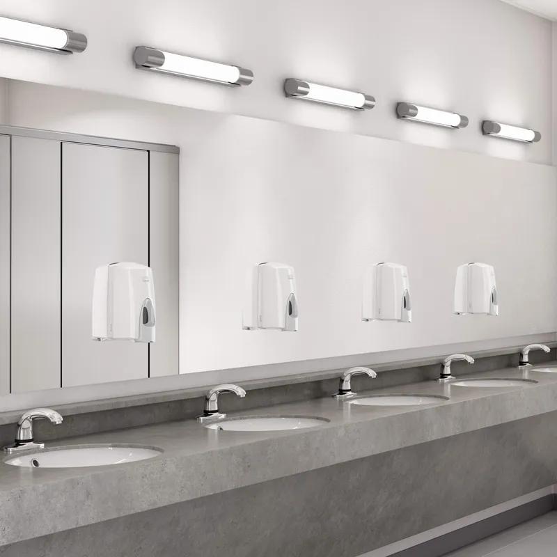 AutoFaucet® Milano Sink Faucet Chrome Metal Touchless Center Set Kit 4 With 8IN Spout 1/Each