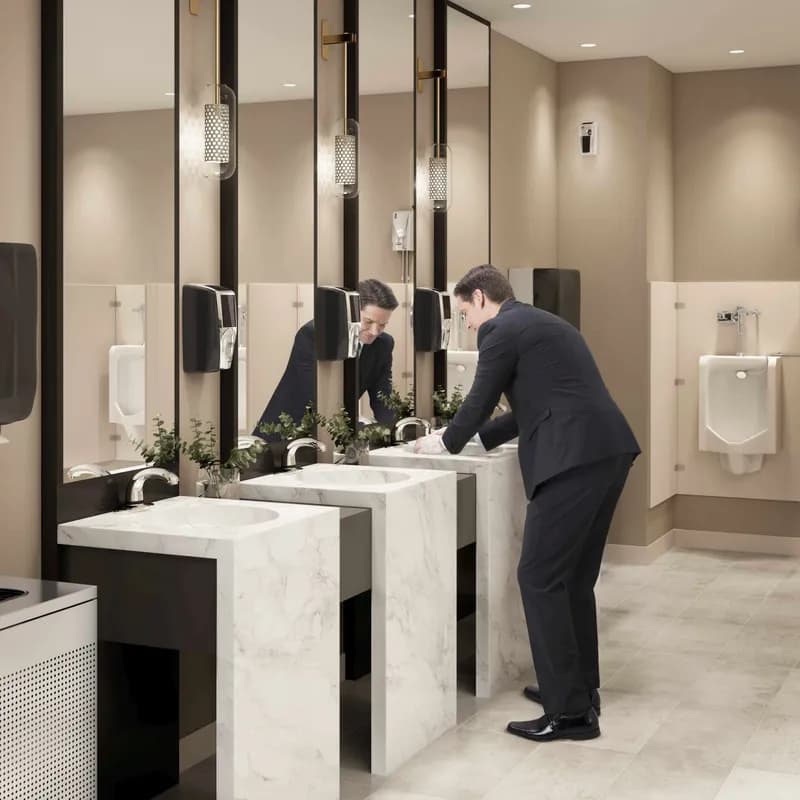 AutoFaucet® Milano Sink Faucet Chrome Metal Touchless Single Hole Mount Kit 4 1/Each