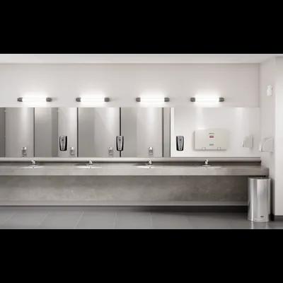 AutoFaucet® Milano Sink Faucet Silver Metal Touchless Single Hole Mount Kit 4 1/Each