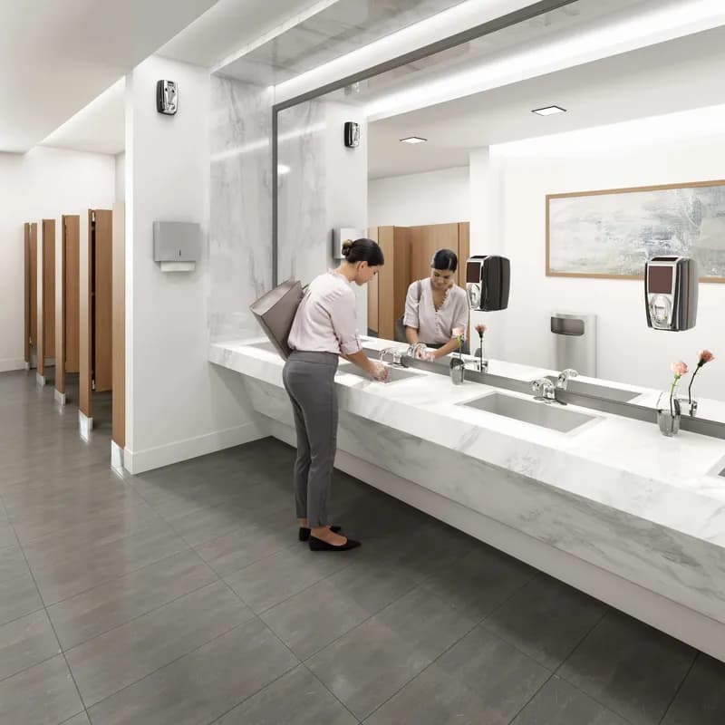 AutoFaucet® Milano Sink Faucet Chrome Metal Touchless Single Hole Mount Kit 4 1/Each