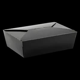 INNOBOX EDGE™ #3 Take-Out Box Black 130/Case