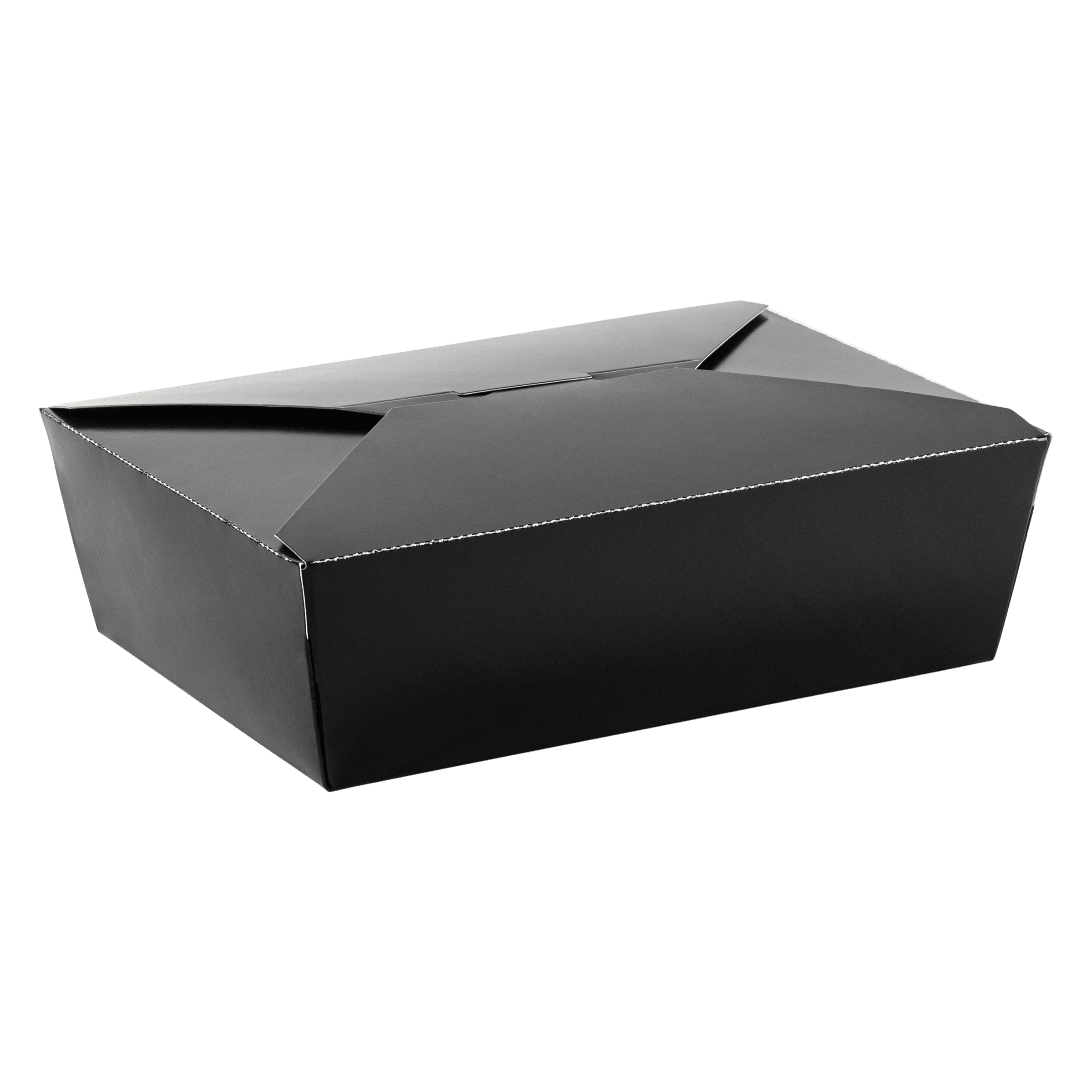 INNOBOX EDGE™ #3 Take-Out Box Black 130/Case