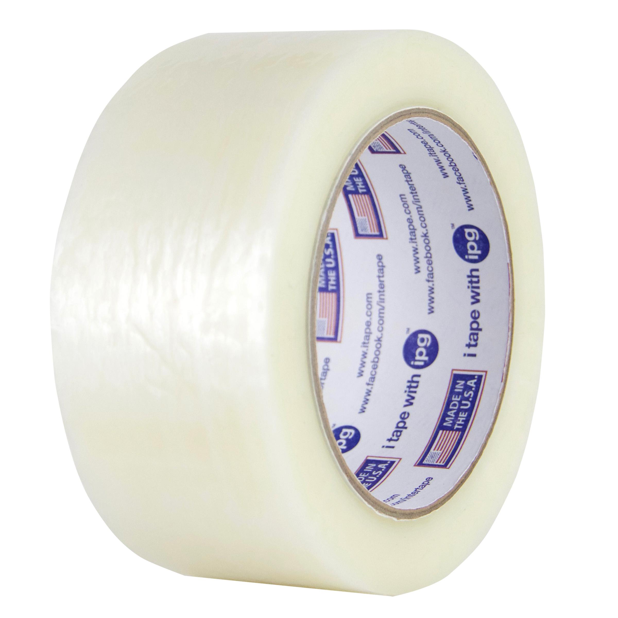 Intertape 6151QT Hot Melt Tape 48MM X100M Clear Blown Film 25LB 1.7MIL With 3.016 IN Core Diameter 36 Rolls/Case