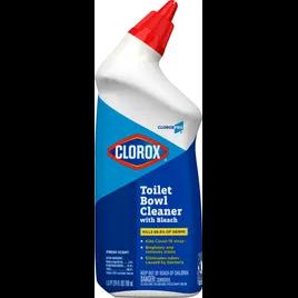 Clorox® Floral Fresh Scent Toilet Bowl Cleaner Deodorizer 24 FLOZ Multi Surface RTU Bleach Antibacterial 12/Case