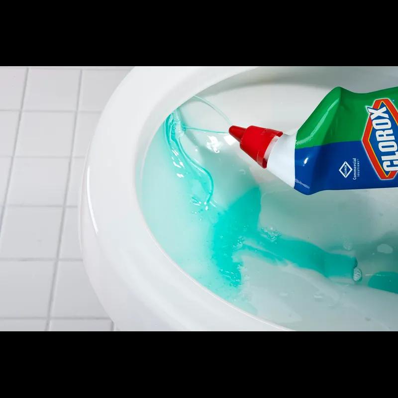 Clorox® Floral Fresh Scent Toilet Bowl Cleaner Deodorizer 24 FLOZ Multi Surface RTU Bleach Antibacterial 12/Case
