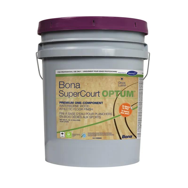 Bona® SuperCourt® OPTUM Sweet Scent Floor Finish 5 GAL Hardwood Liquid RTU 1/Each