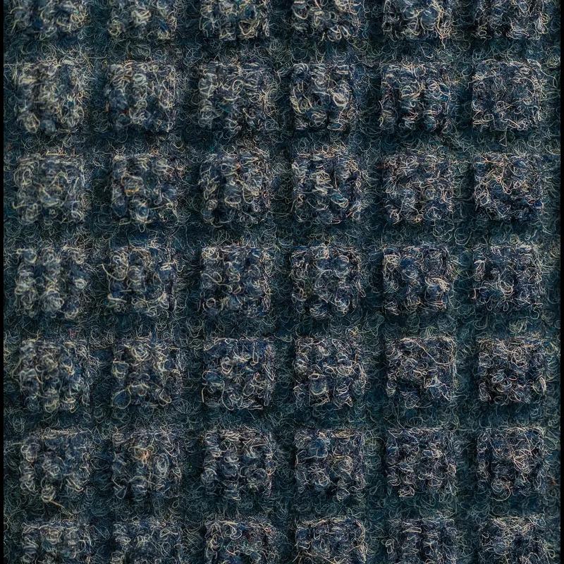 WaterHog® Fashion Floor Mat 24X36 IN Navy With Smooth Backing 1/Each