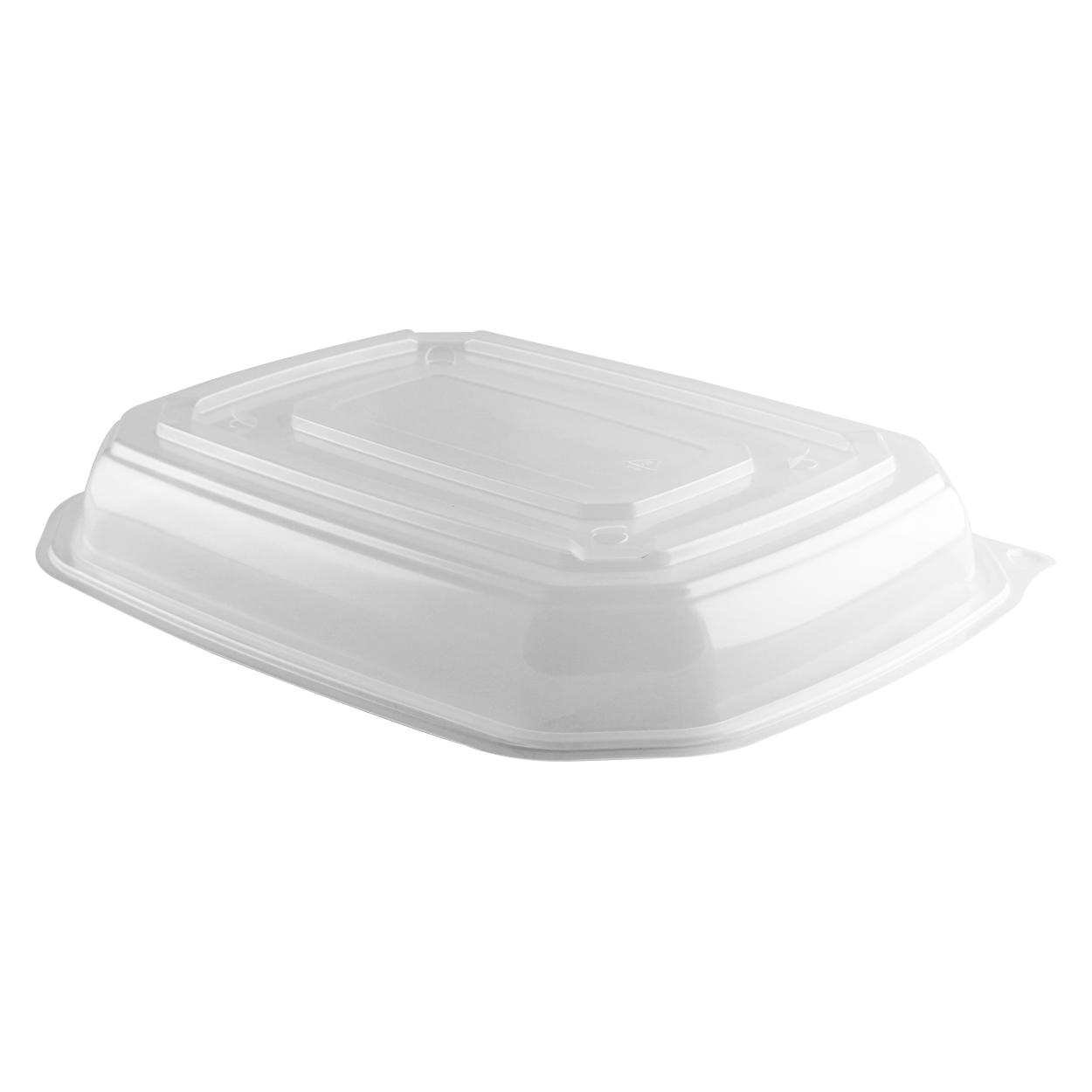 Lid Dome 11X9 IN Clear Rectangle For Container 240/Case