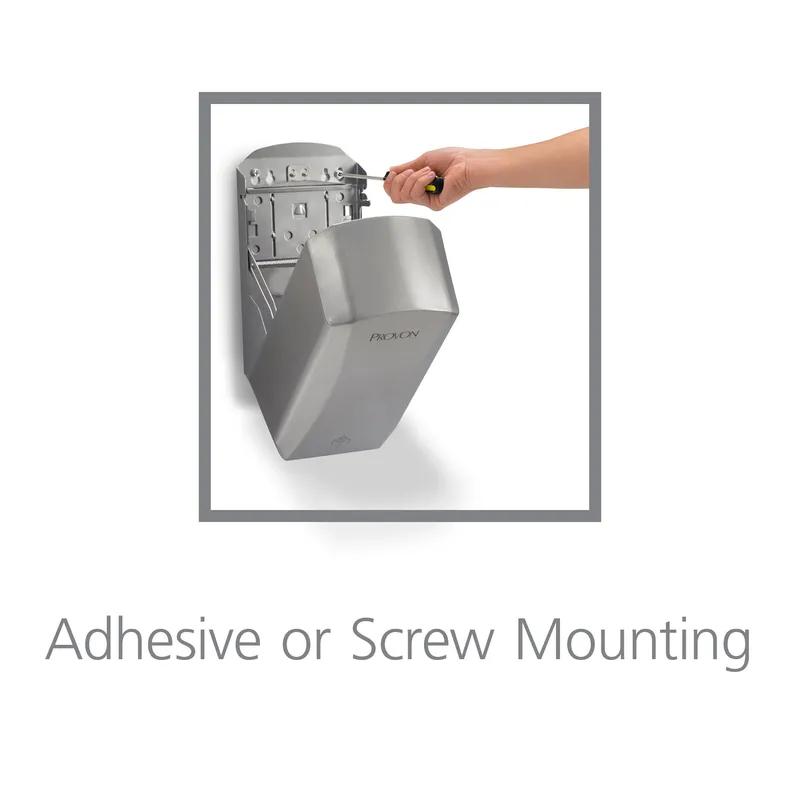 PROVON® LTX-12 BHD Hand Sanitizer & Soap Dispenser 1200 mL 11.22X6.54X4.1 IN Stainless Behavioral 1/Each