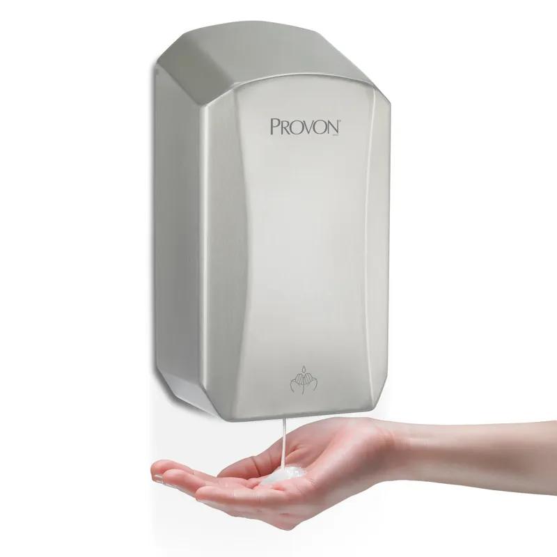 PROVON® LTX-12 BHD Hand Sanitizer & Soap Dispenser 1200 mL 11.22X6.54X4.1 IN Stainless Behavioral 1/Each