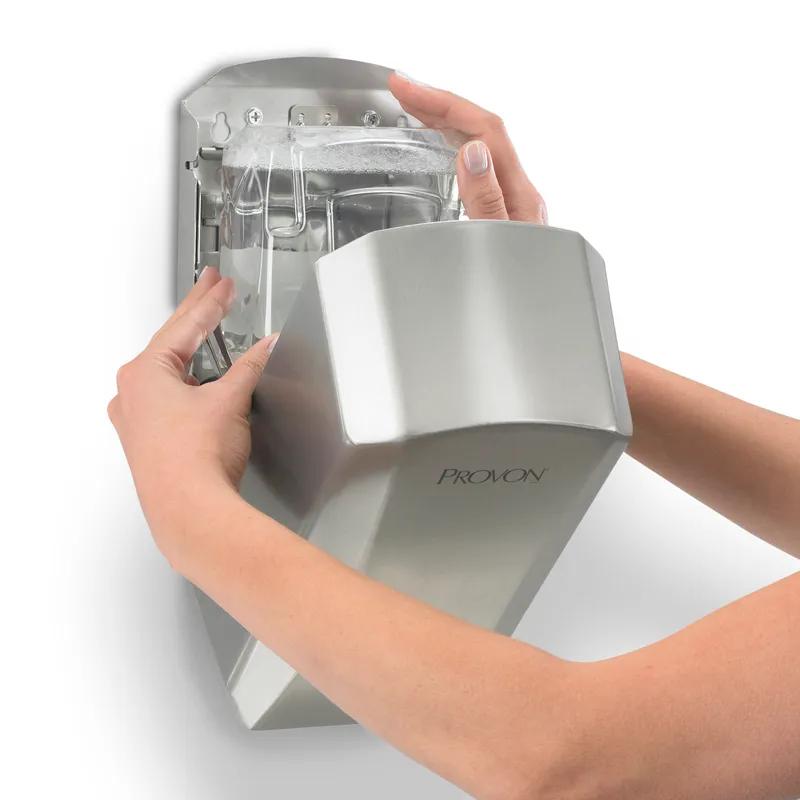 PROVON® LTX-12 BHD Hand Sanitizer & Soap Dispenser 1200 mL 11.22X6.54X4.1 IN Stainless Behavioral 1/Each