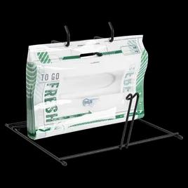 Rotisserie Chicken Bag 12.75X5.5X6.75+1.5 IN Polyethylene Terephthalate (PET) Fresh To Go 250/Case