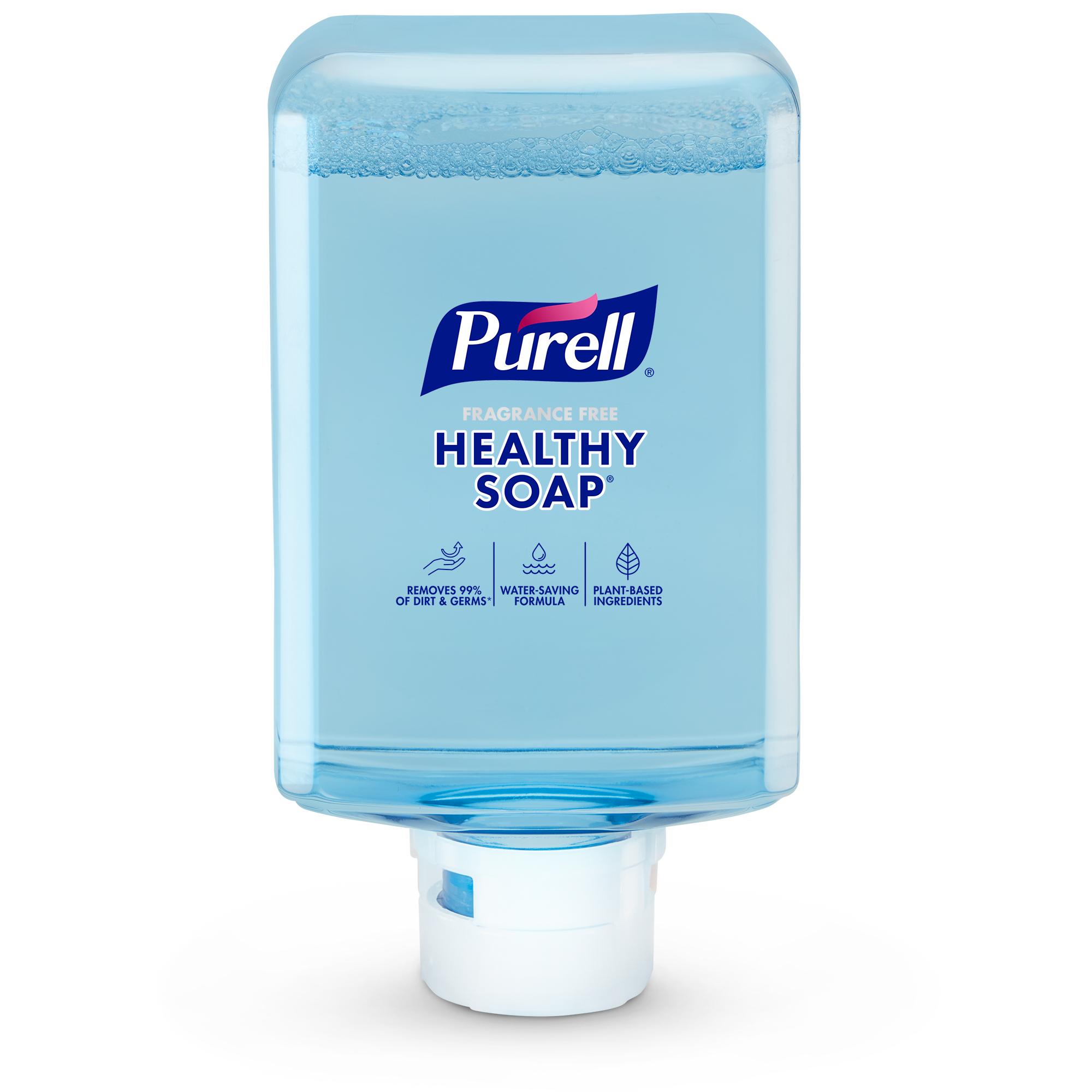 Purell® HEALTHY SOAP™ Hand Soap 1200 mL 4.33X3.36X8.64 IN Fragrance Free Foaming For ES10 2/Case
