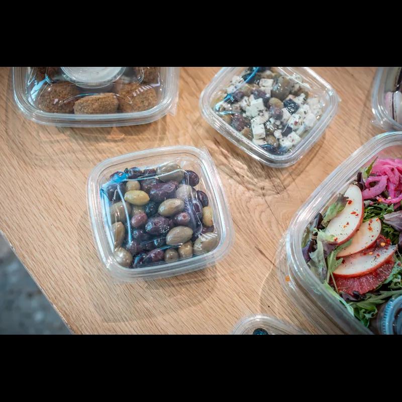 Bowl 8 OZ RPET Clear Square 504/Case