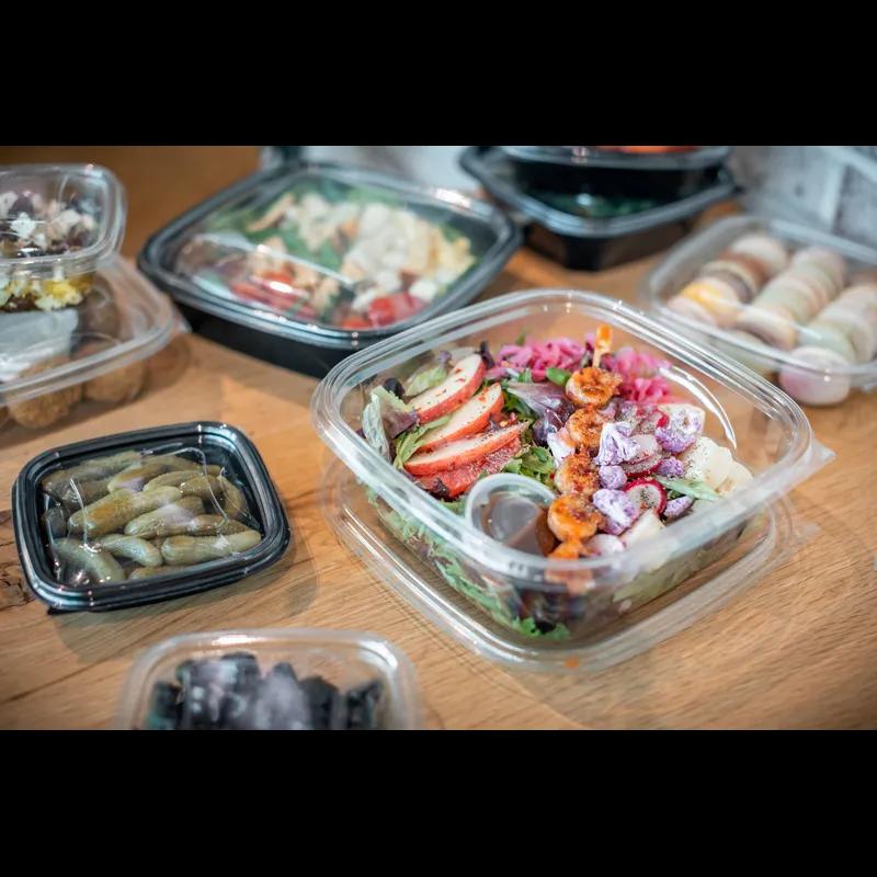 Bowl 48 OZ RPET Clear Square 150/Case