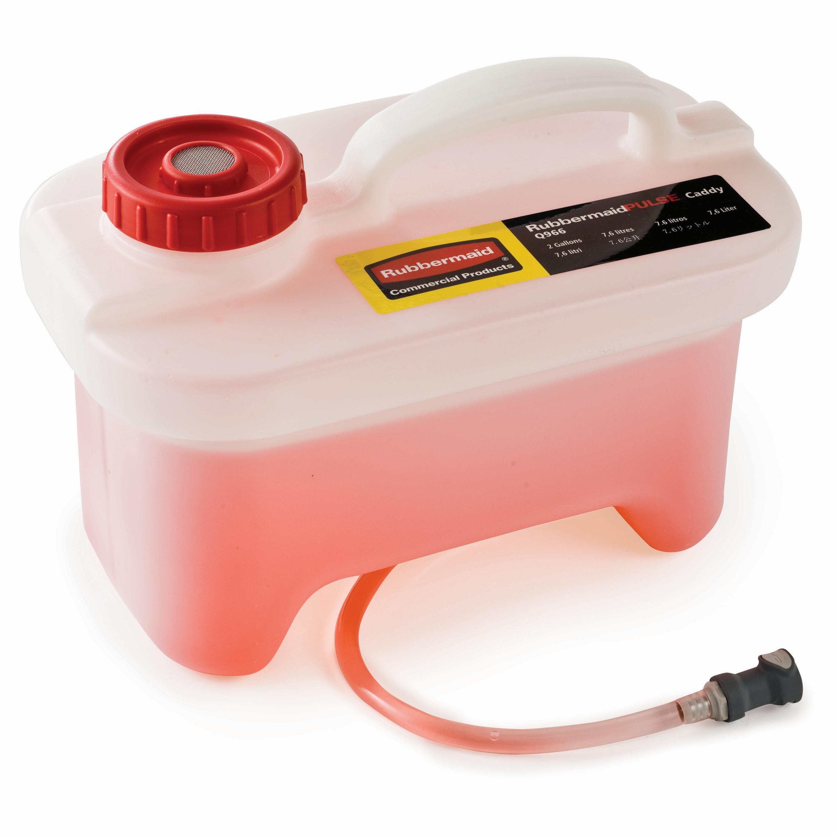 Hygen™ PULSE Cleaning Caddy & Wet Vac White Plastic Microfiber 2 Gallon High Capacity 1/Each