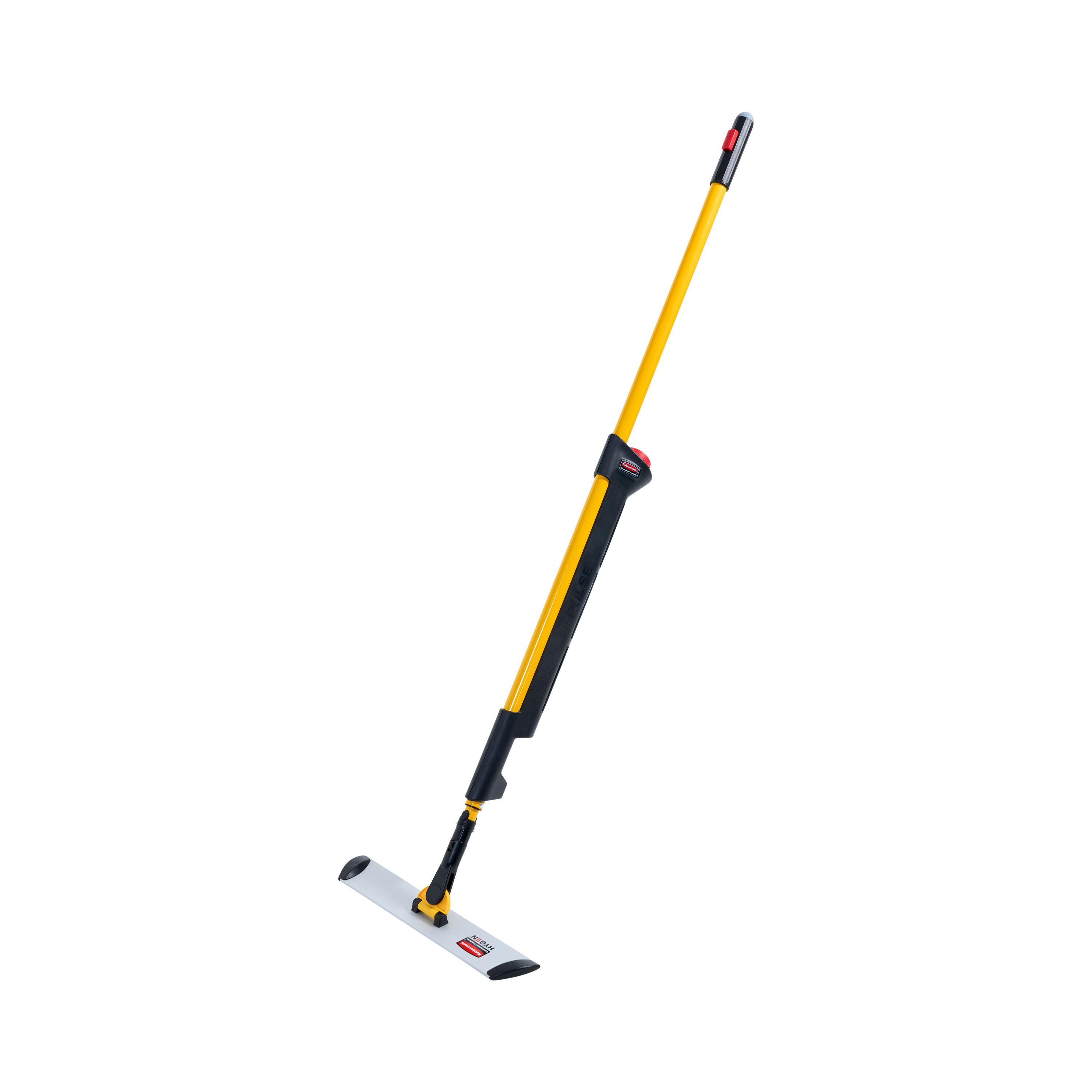 Hygen™ PULSE™ Bucketless Wet Mop Kit Includes: (1) Handle With Fluid Reservoir, 17 IN Frame, (2) 18 IN Damp Mops 1/Each