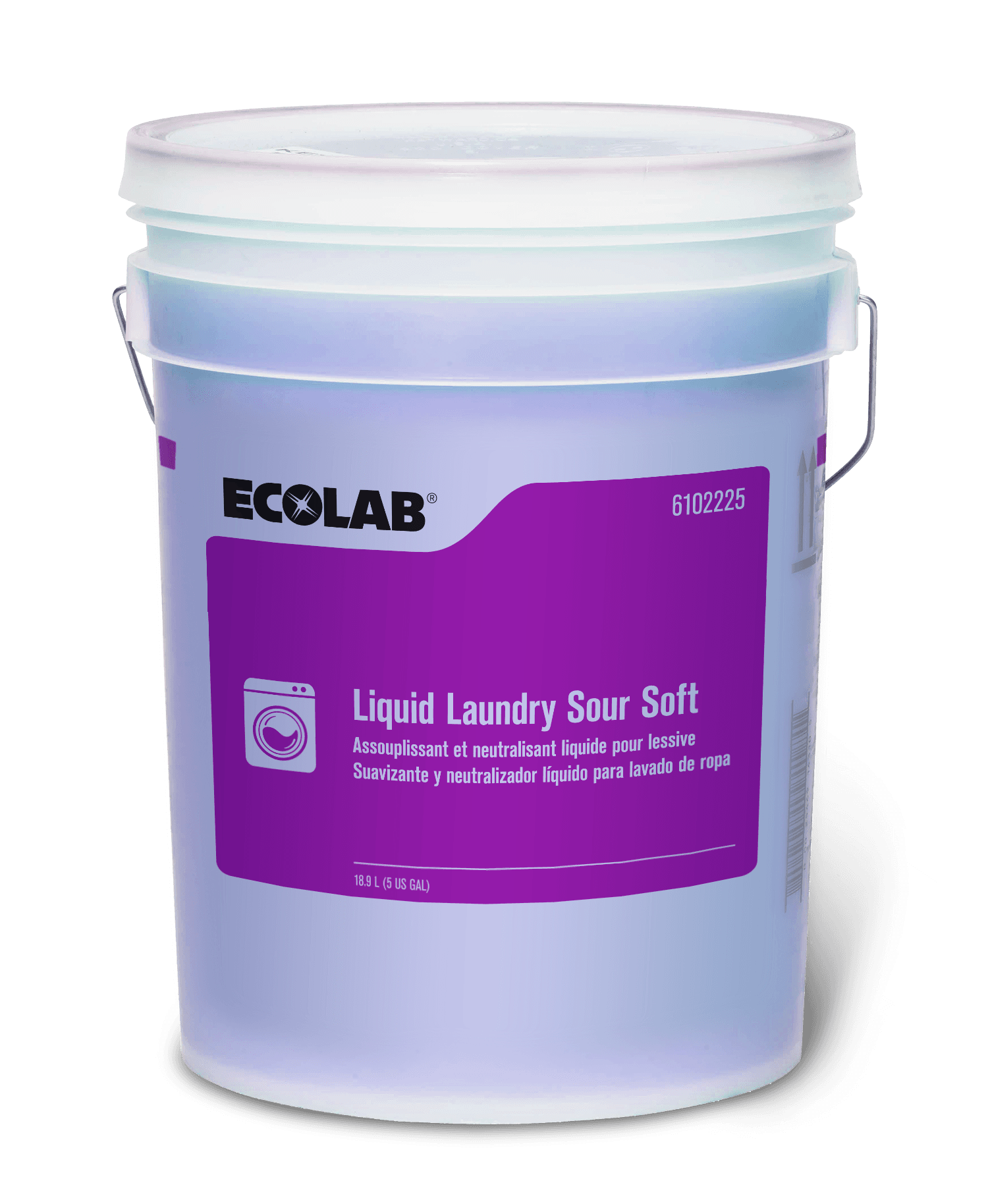 Laundry Sour & Softener 5 GAL Liquid 1/Pail