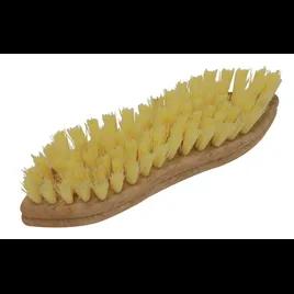 O-Cedar® Scrub Brush 9 IN Polypropylene (PP) Foam Beige Yellow Hourglass Pointed 1 IN Fibers 12/Dozen