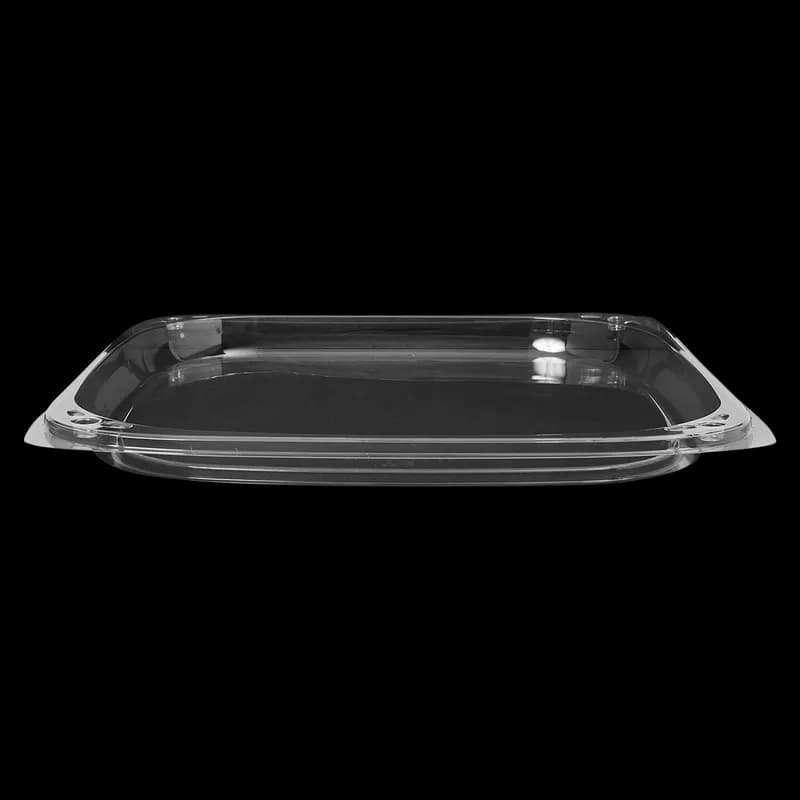 Victoria Bay Serving Tray Base & Lid Combo 12X12 IN PET Clear Square 25/Case