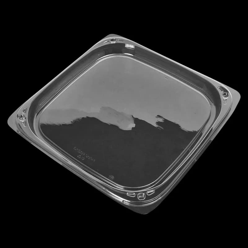 Victoria Bay Serving Tray Base & Lid Combo 12X12 IN PET Clear Square 25/Case