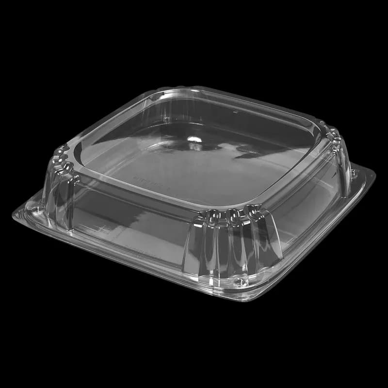 Victoria Bay Serving Tray Base & Lid Combo 12X12 IN PET Clear Square 25/Case
