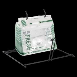 Hot Food Bag Medium (MED) 9X5X6.5+1.5 IN Go Fresh 250/Case