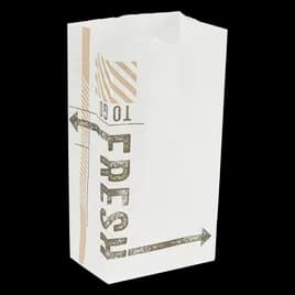 TO GO FRESH™ Bakery Bag Wax 4# Bleached Kraft 500/Case