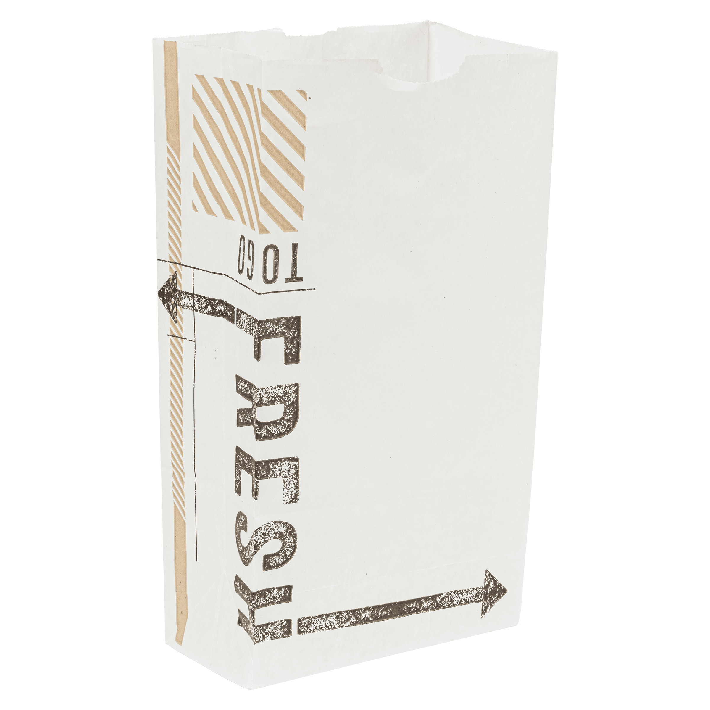 TO GO FRESH™ Bakery Bag Wax 8# Bleached Kraft 500/Case