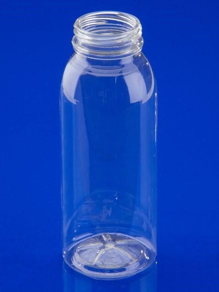 Bottle 4 OZ PET Clear Round Energy 728/Case