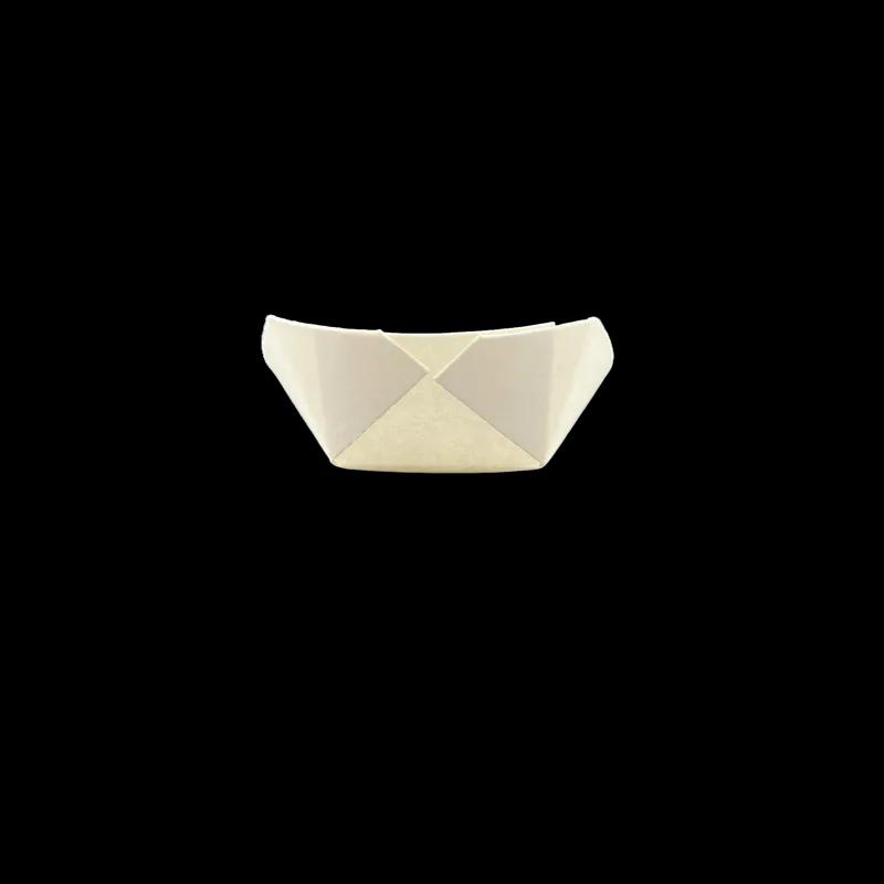 Food Tray 0.25 LB Paper White Rectangle 1000/Case