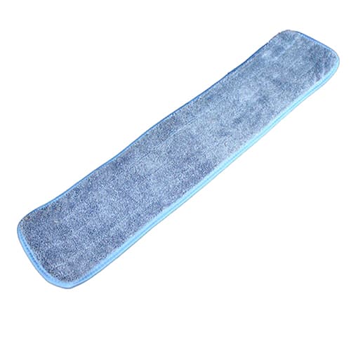 Impact® Wet Mop Pad 24 IN Blue Microfiber Looped 12 Count/Case