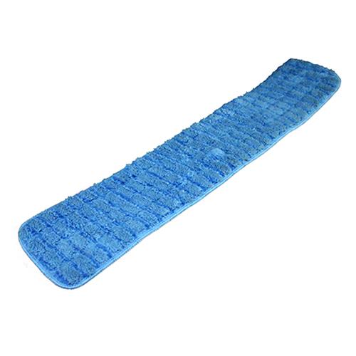 Impact® Wet Mop Pad 24 IN Blue Microfiber PP Cut End With Scrub Strips 1/Each
