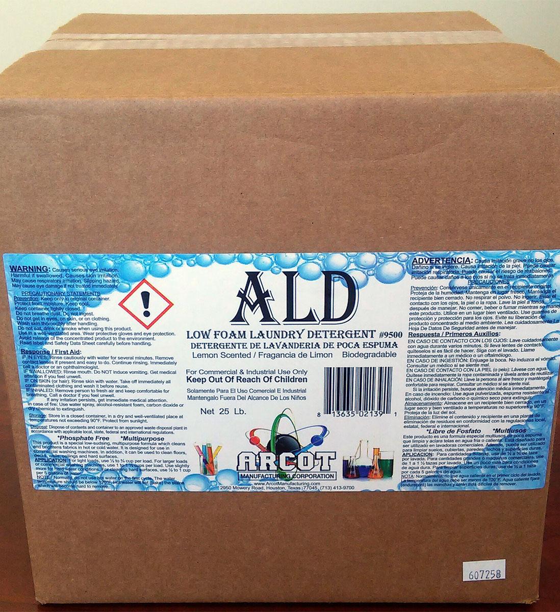 Lemon Laundry Detergent 50 LB Low Foam Phosphate-Free 1/Each