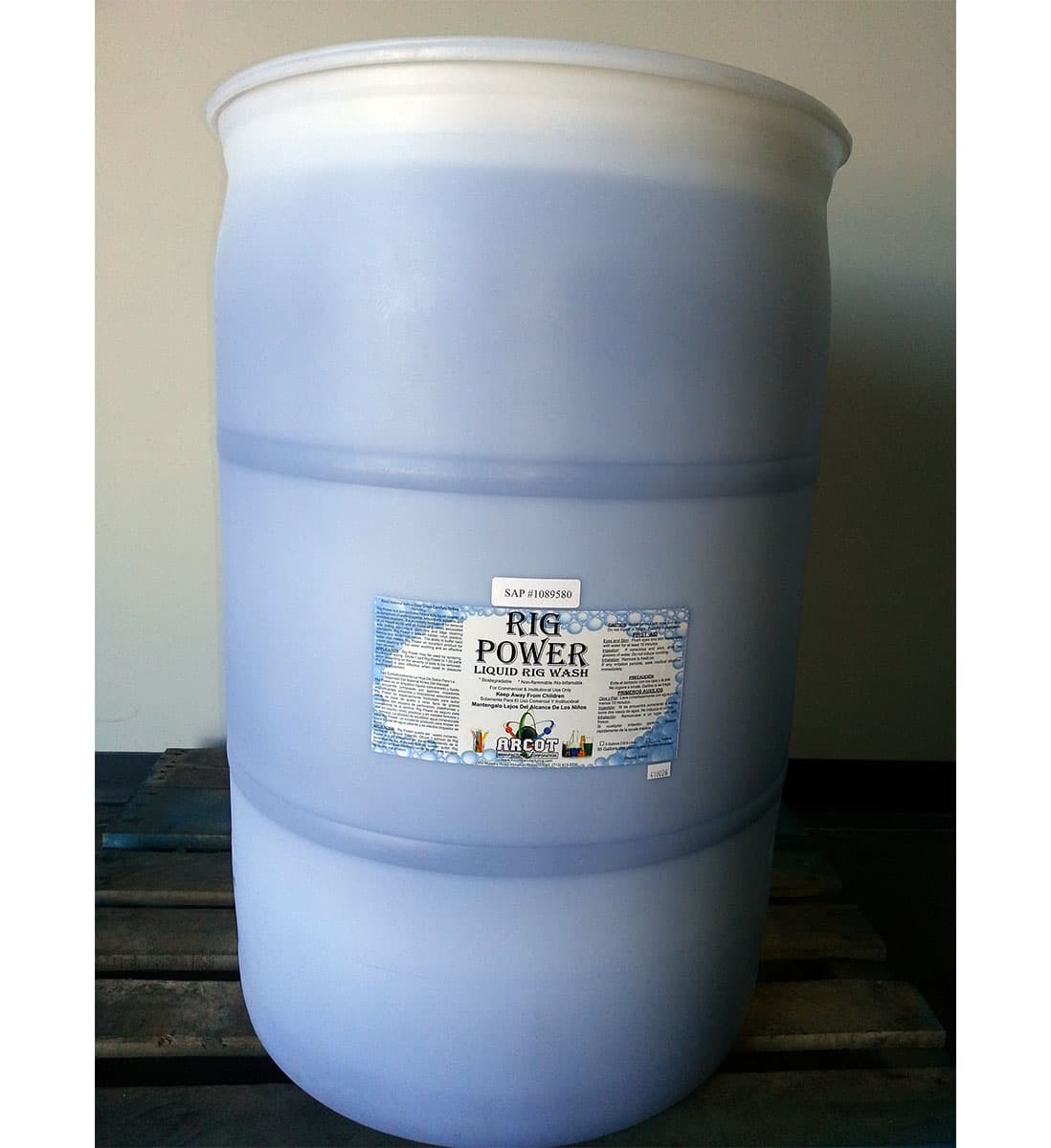 Rig Power Wash Cleaner 55 GAL Liquid Heavy Duty 1/Drum