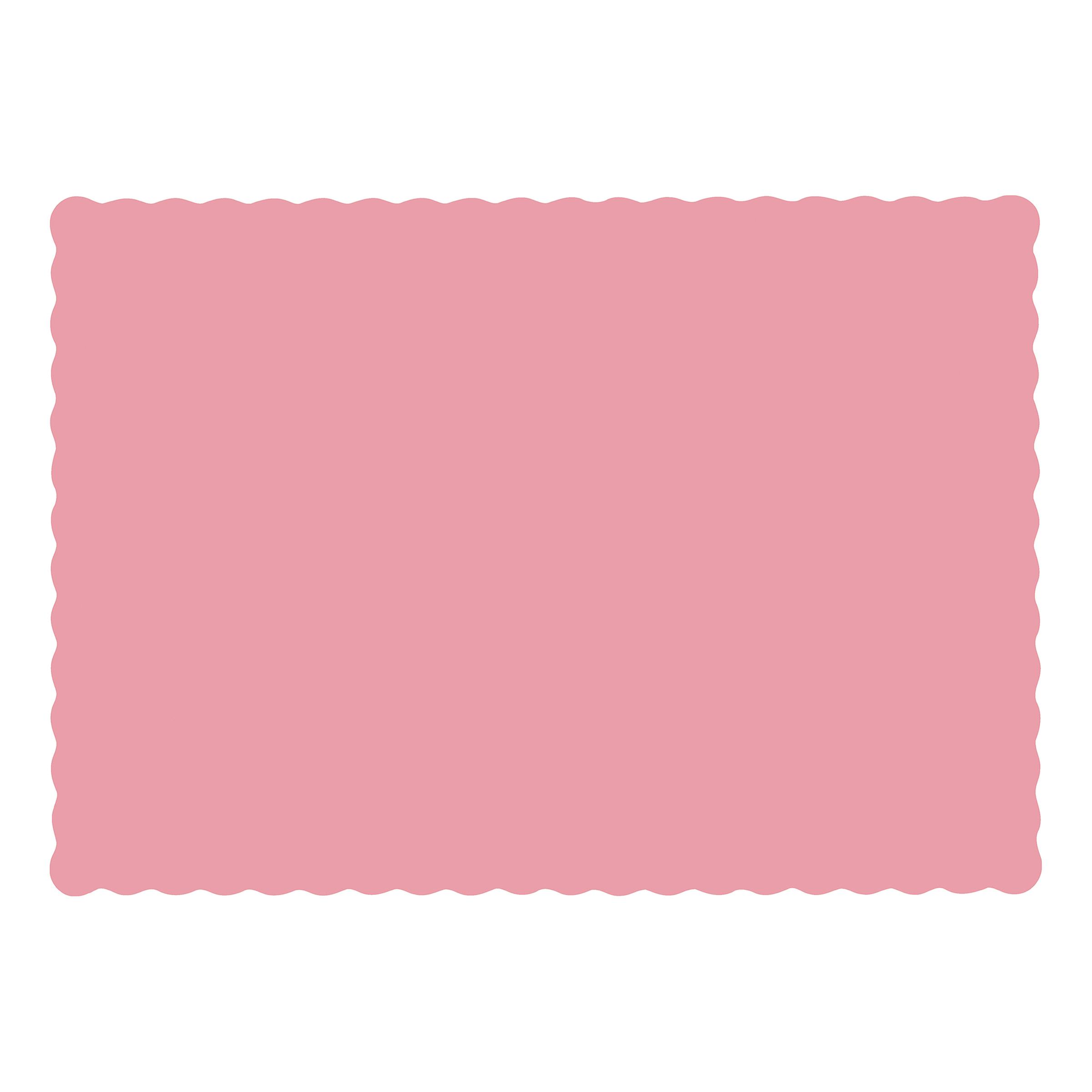 Placemat 10X14 IN Rose Paper 1000/Case