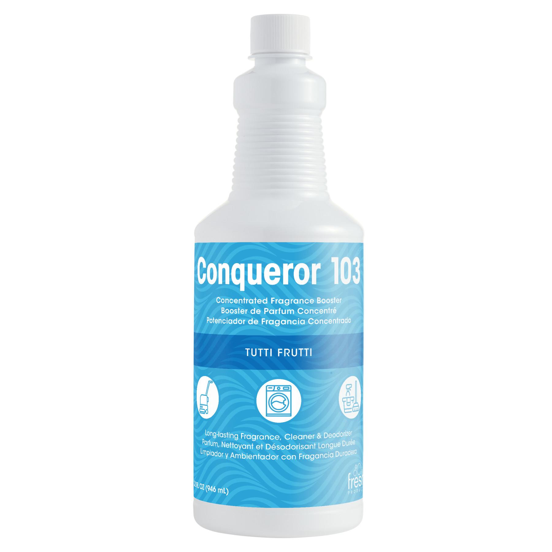 Conqueror 103 Conqueror 103 Deodorant Tutti Frutti Clear Liquid Concentrate 1 QT 12/Case