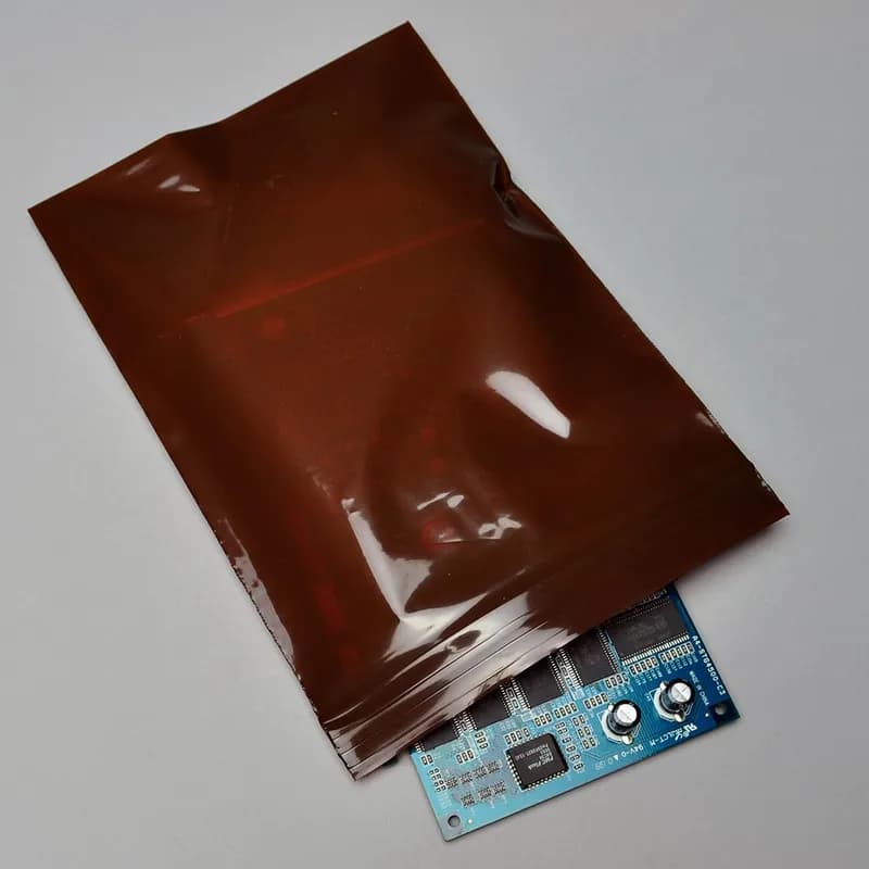 Poly Bag 6X8 IN Amber 3MIL With Seal Top Closure 1000/Case