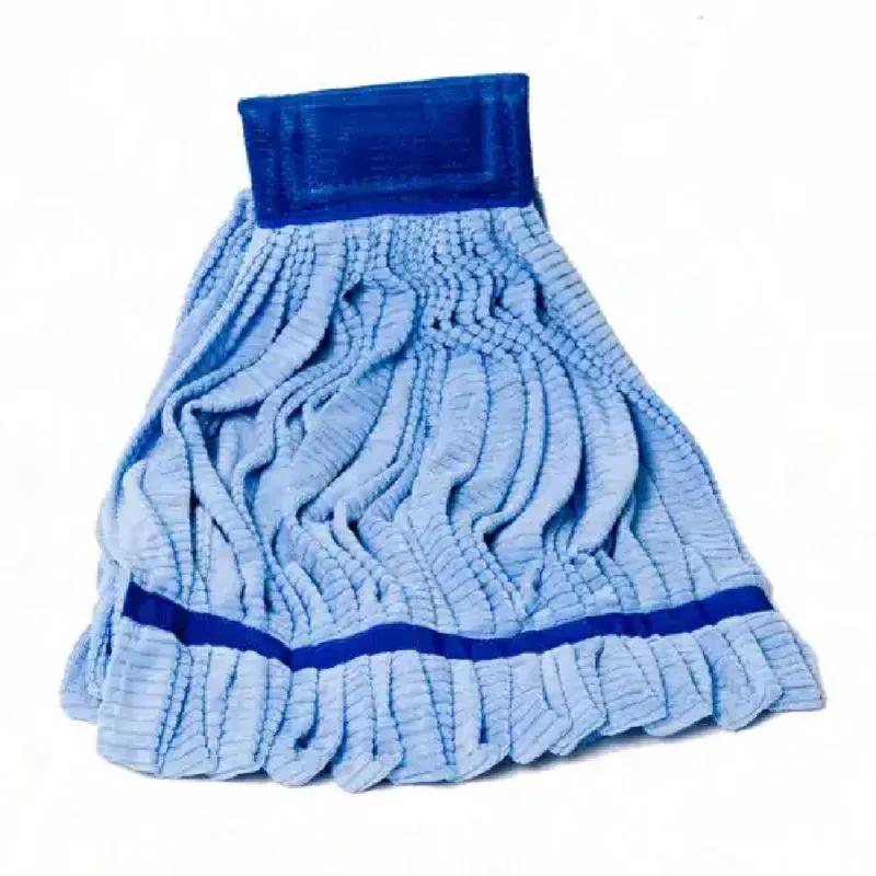 Monarch Brands Tube Mop Large (LG) 5 IN 18 OZ Blue Microfiber Looped 1/Each
