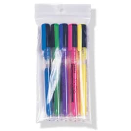 Clear Line Bag 6X8 IN Low-Density Polyethylene (LDPE) 2MIL Clear With Single Track Seal Top Closure Hang Hole 1000/Case