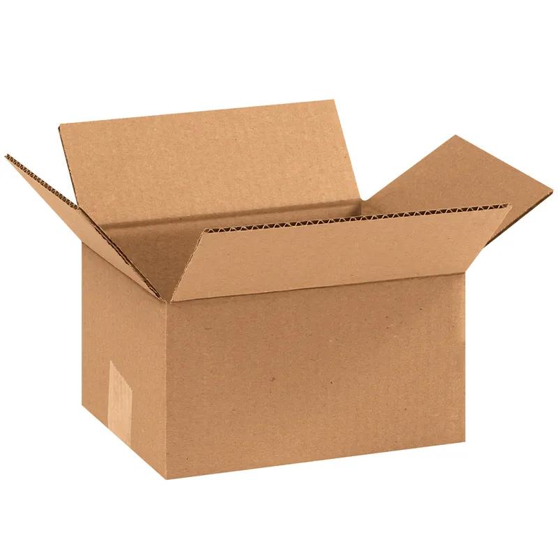 Box 9X9X6 IN Corrugated Cardboard 32ECT 25 Count/Bundle 30 Bundle/Pallet