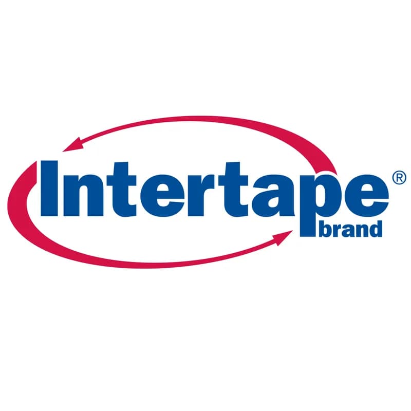 Intertape 530 Flatback Tape 48MM X60FT Brown Kraft Paper 42LB 7.3MIL 24 Rolls/Case 48 Cases/Pallet